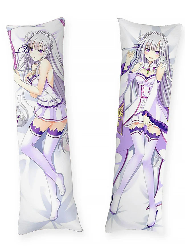 Re:Zero Emilia dans le lit